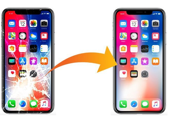 Điện thoại iPhone đã thay màn hình mới