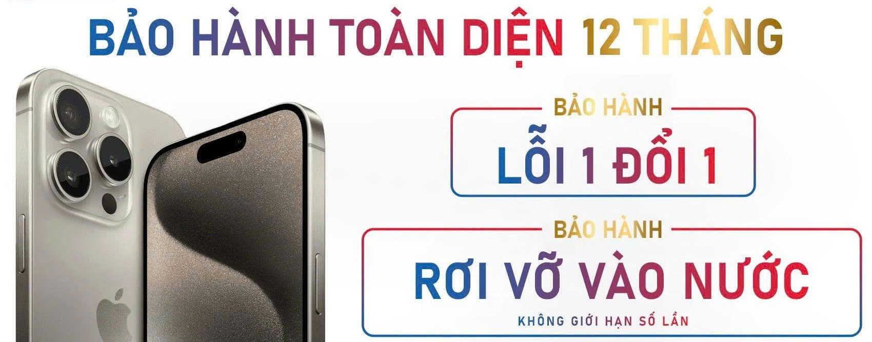Chính sách bảo hành iPhone