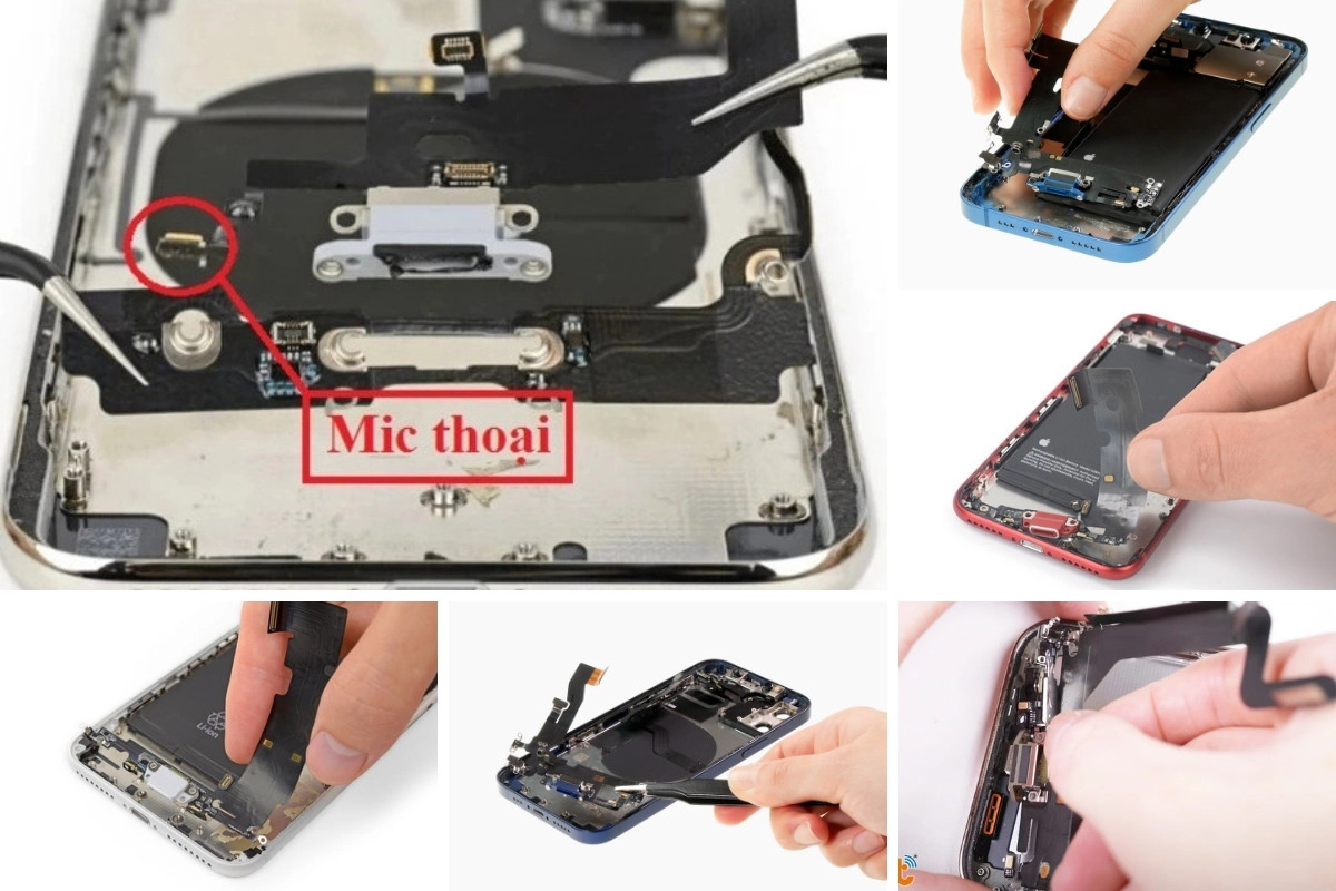 Thay mic điện thoại