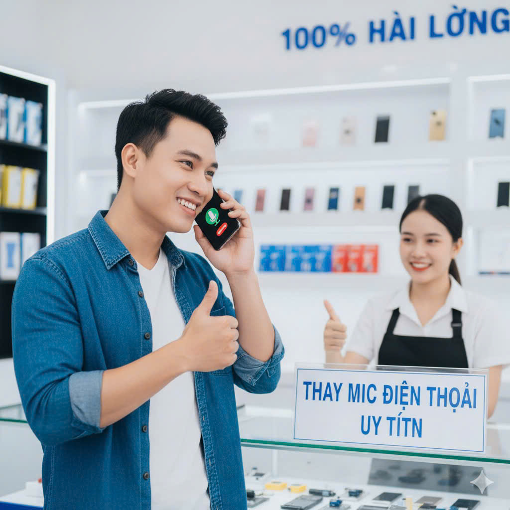 thay mic điện thoại