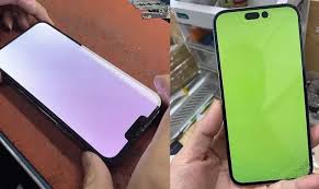 Điện thoại iPhone 15 Pro Max bị xanh màn hình