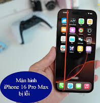 Điện thoại iPhone 16 Pro Max bị sọc màn hình