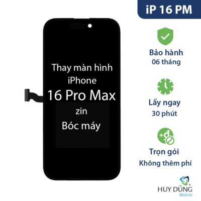Chế độ bảo hành khi thay màn hình iPhone 16 Pro Max
